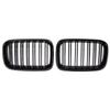 Glänzende schwarze Doppellamellen-Kühlergrill für BMW 3er E36 (1992–1996)