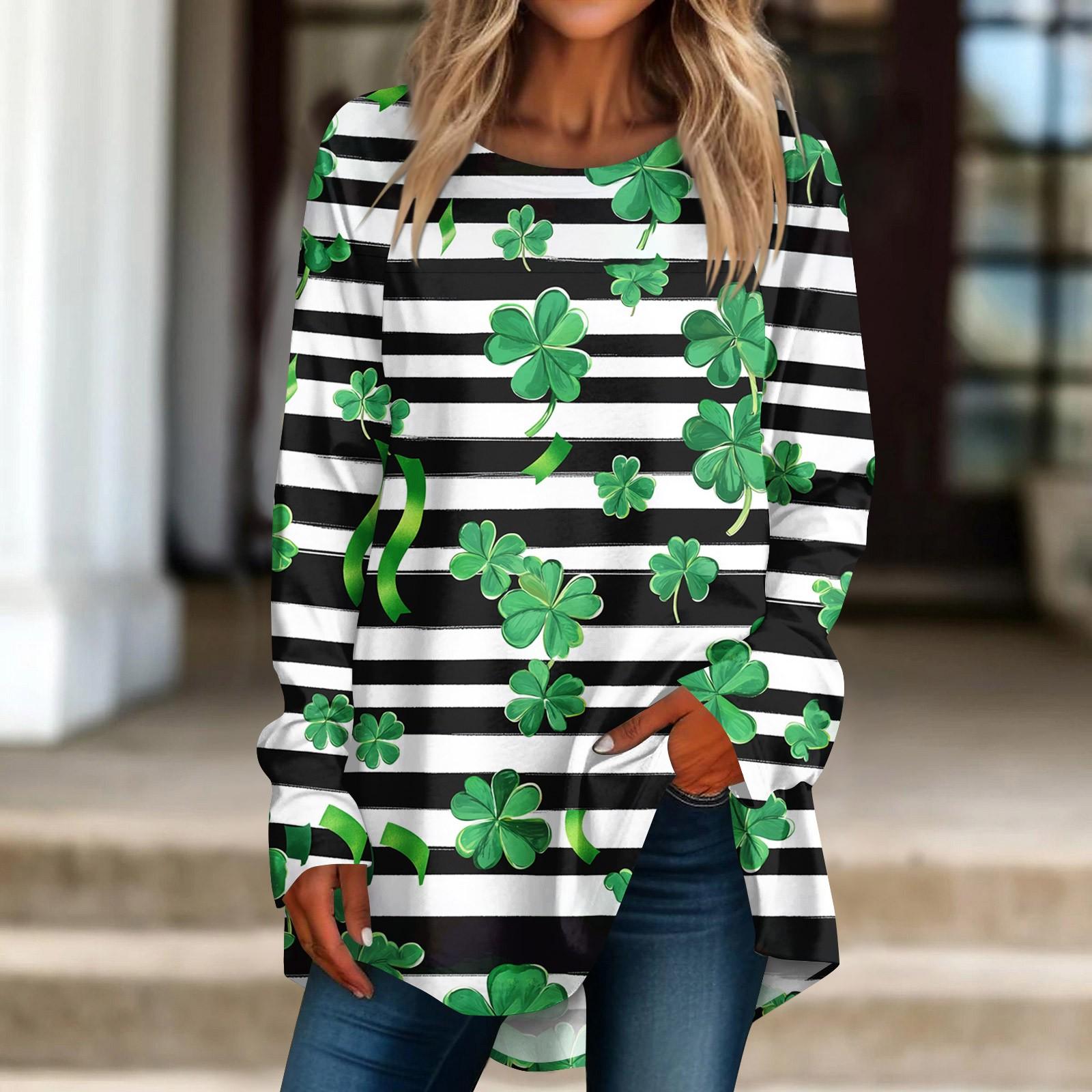 

Женская свободная футболка с круглым вырезом и длинными рукавами, топ-пуловер с длинными рукавами S белый