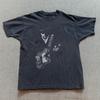Waylon Jennings Gitarre Outlaw Country Grafik T-Shirt Schwarz S-5XL