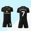 25/26 Man Utd Černý dres fanouška č. 7 Ronaldo