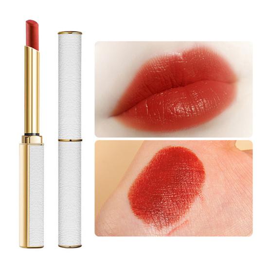 8g Women Lipstick Waterproof Bright Colors Universal Natural Lightweight Lip Makeup Tool Small Thin Tube Woman Makeup Lip Lipstick for Schoolgirl