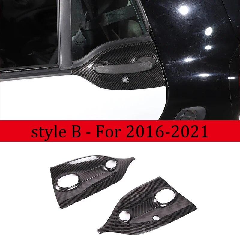 Outside Door Handle Bowl Cover Trim Sticker For Mercedes Benz Smart 451 453 Fortwo Forfour 2009- Car Styling Accessories