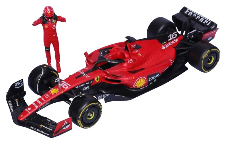 

BURAGO Ferrari SF23 2023 No 16 Leclerc з фігурним готовим продуктом 1/24 C.
