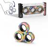 Magnetic Rings Fidget Toy Set Adult Fidget Magnets Spinner Rings Fidget Pack Great Gift for Adults Teens Kids (3PCS)