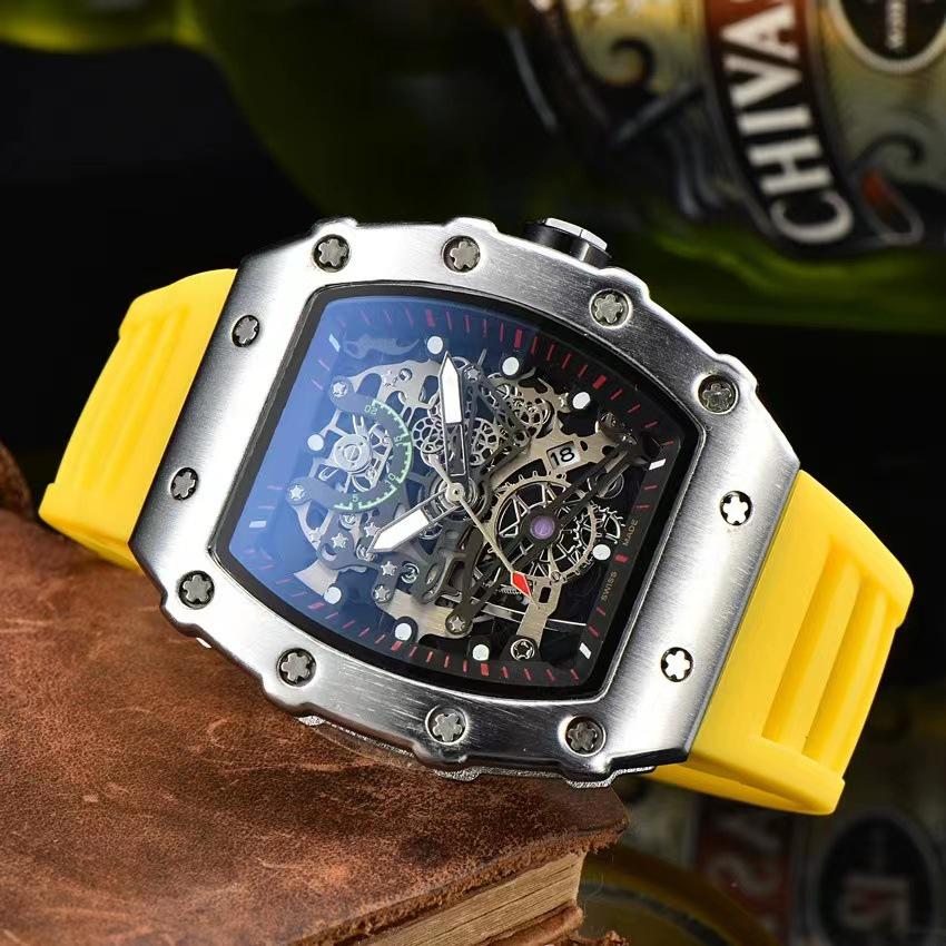 Best-Selling New Richard Skeleton Barrel Sport Men's Watch