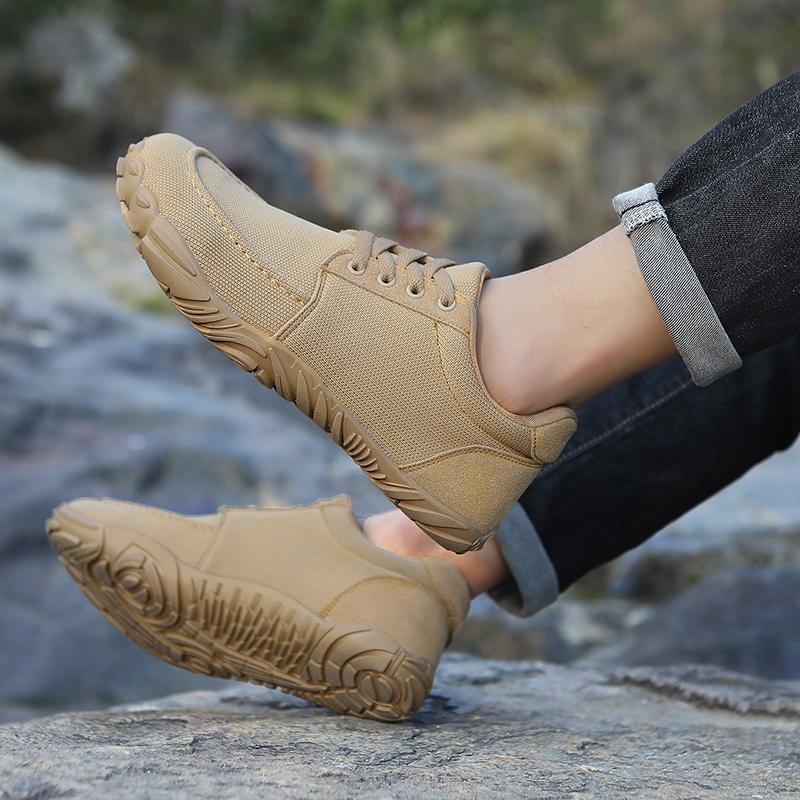 Anti-slip Hiking Shoes Men Women Wear Resistant Casual Sneakers Soft Sole Breathable Outdoor Sport Shoes for Camping Trekking