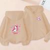 Girls Boy Leisure Sweatshirt Coat Children's Pretty Girl Pink Gift Charming Unicorn Cardigan Hoodies Kawaii Zipper Style