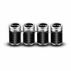 Jeep Tire Valve Stem Caps for Grand Cherokee, Compass, Wrangler, and Cherokee - Decorative Set