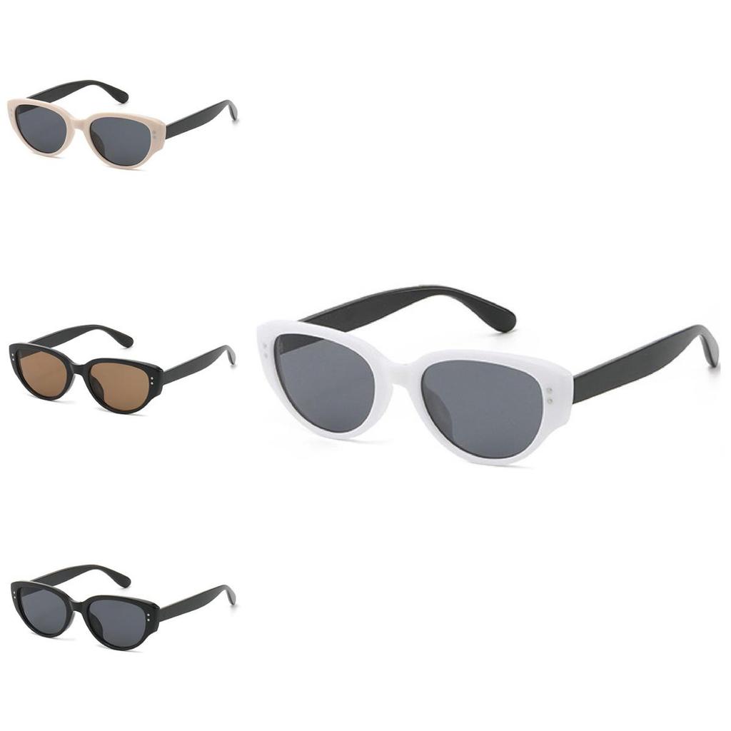 Women Modern Minimalist Cat Eye Sunglasses Summer Outdoor Protection Sun
