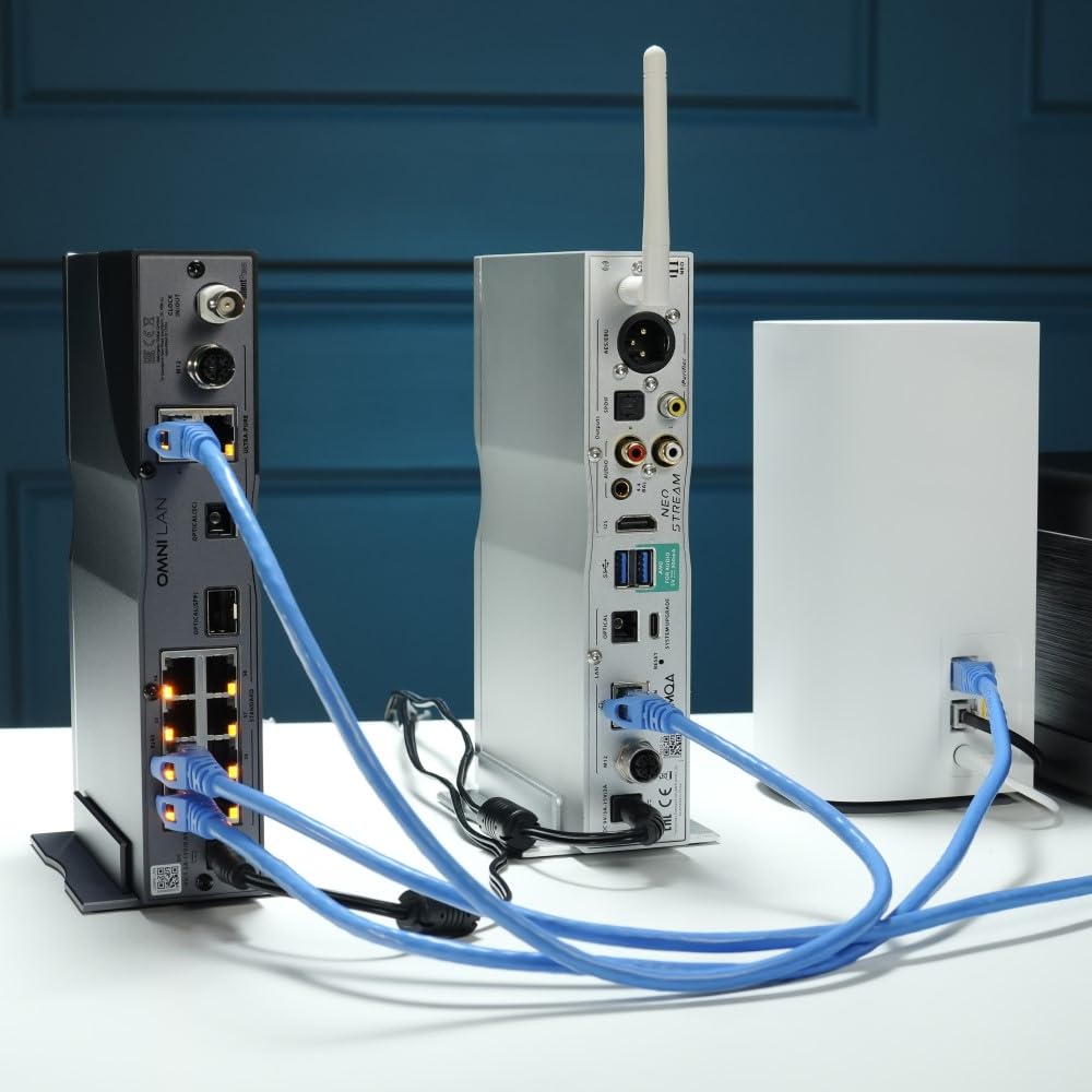 SilentPower OMNI LAN Domestic Limited from Authorized Conditioner Cable Active Noise Cancellation (Japan Edition) [Ships Retailer] SLP-OMNI-LAN