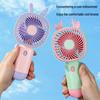 Southeast Asia Mini Cartoon USB Rechargeable Handheld/Desk Fan
