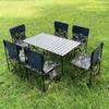 Portable Outdoor Folding Table and Chair Set - Perfect for Camping, Picnic, Patio, and BBQ