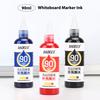 1 Box 90ml Whiteboard Marker Ink Refill Fluids Red Blue Black Colors Compatible with All Erasable Whiteboard Markers