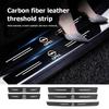 For Opel New Car Door Sill Plate Sticker Anti-scratch Strip Trunk Protection Decals Meriva Mokka Grandland Vectra Zafira Vivaro