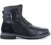 Boots - Men's Winter Boots Lined Leather Black 51GL102-140100 ORIGINAL