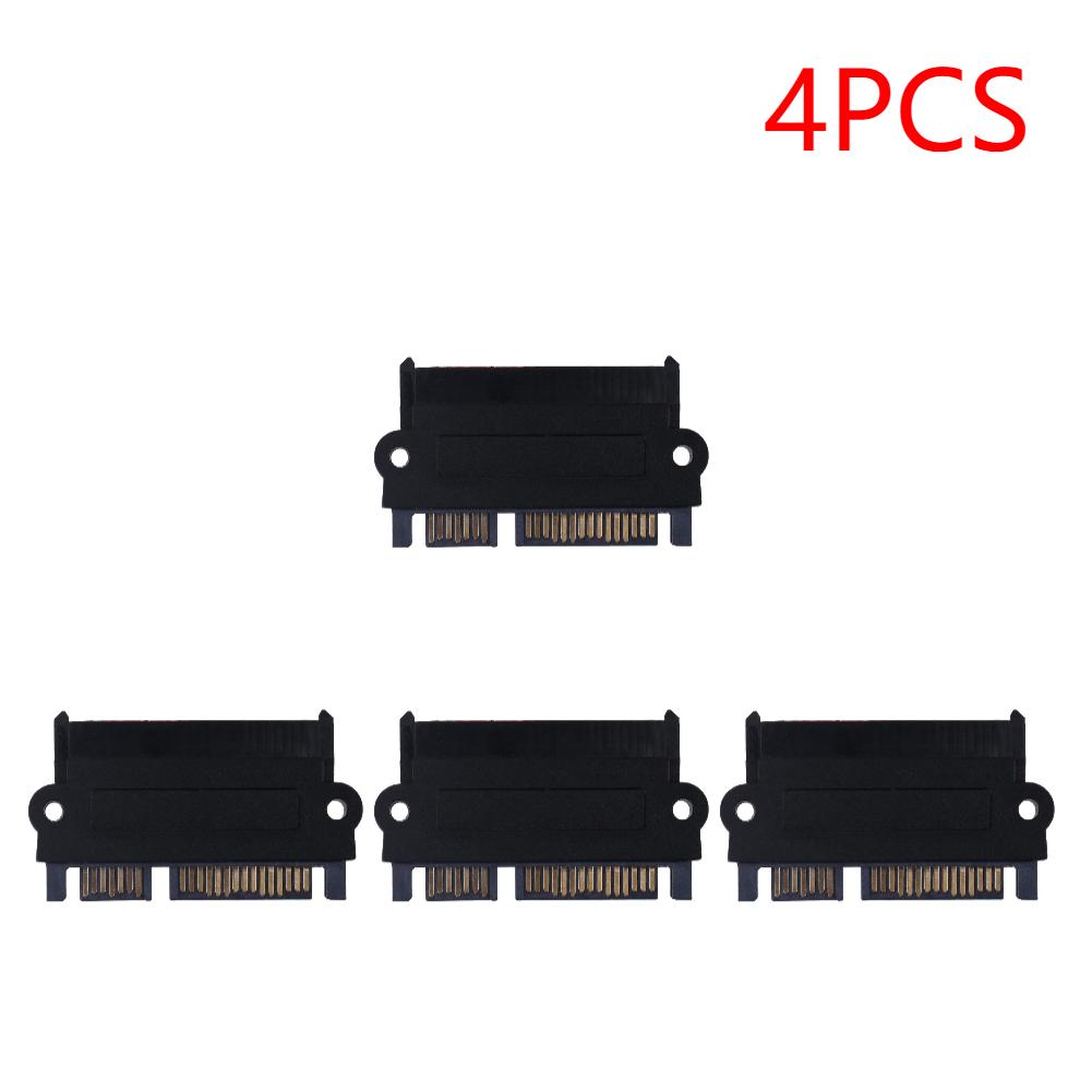 SFF 8482 SAS To SATA 180 Degree Angle Adapter Converter Straight Head SAS Hard Drive To Motherboard SATA Adapter Support SATA 3