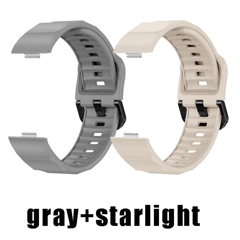 2 Pcs Silicone Band For Huawei Watch Fit 4 Pro Strap Accessories Sport Comfortable Correa pulseira Bracelet Huawei Watch fit 4 3