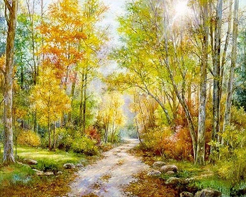 5D-Diamantstickerei zum Selbermachen, kleine Tiergeister, Bild mit Strasssteinen, Diamantmalerei, Blumen und Einhörner, Diamantmosaik, Bastelset, Heimdekoration