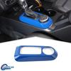 Center Gear Shift Panel Decoration Cover Trim For Ford Bronco 21-25 Blue ABS