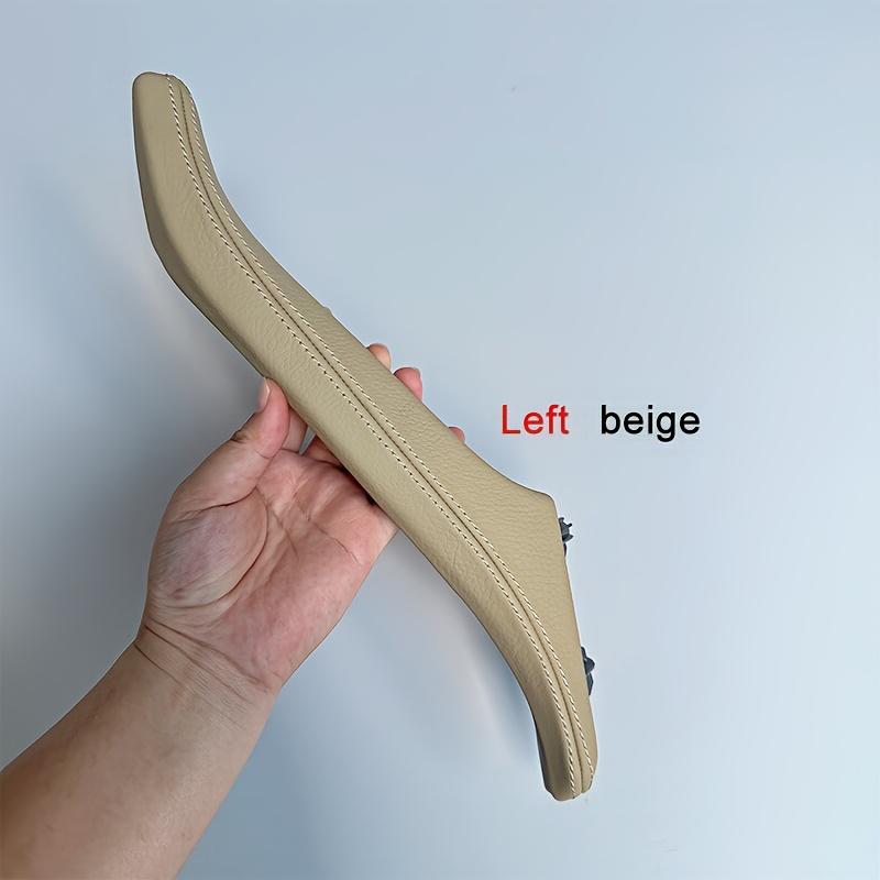 For Door Handle Genuine Faux Leather for BMW 5Series - Left/Right Passenger Side,  F18 520i 523i 528i 535i Interior Pull Handle