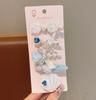 Summer Ocean Starfish Shell Hairpin Cute Children'S Hairpin Duck Beak Clip Pearl Hair Accessories Headgear Clip Girl