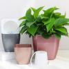 Flower Pot Self Watering Heat Resistant PP Automatic Draining System Planter Household Supplies