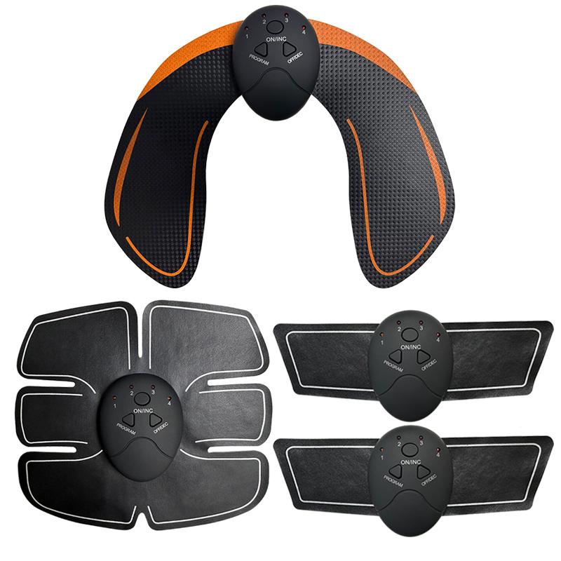 EMS Muscle Stimulator for Fitness Weight Loss Body Slimming Toner Buttock Abdomen Arms Legs Hip Trainer Massager