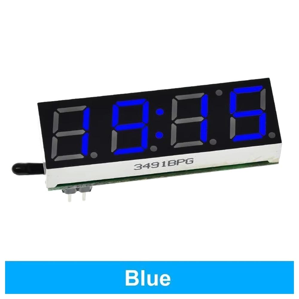 1Pcs DC 5-30V Digital Clock Module 3 In 1 RX8025T Chip New Temperature Voltage Module  For Arduino