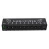Universals Multiple Output Guitar Pedal Power Supply Light weight Compacts Overheat Protection for Homes Studio