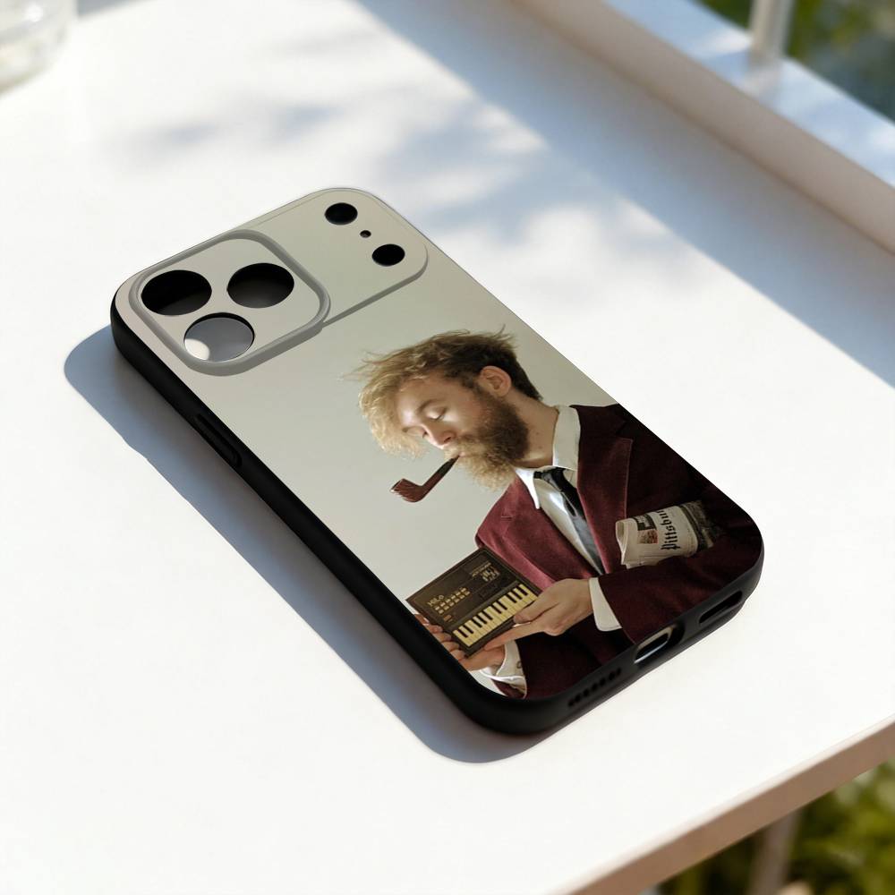 

J-Jack Stauber Album Phone Case For iPhone 11,12,13,14,15,16,17,Pro,Max,Plus,E,SE4,Air,Mini Black Soft Cover iPhone16plus