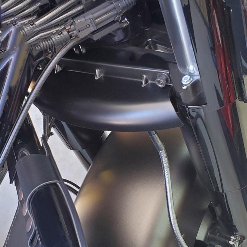 Motorcycle Front Fork Winddeflector Cover Decorative Guard Easy Installation Fit for Modification Dustproof Waterproof