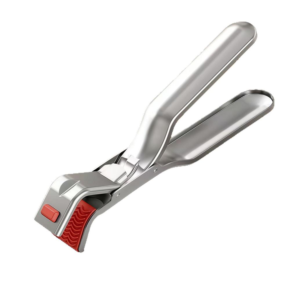Anti-Scald Stainless Steel Silicone Non-Slip Bowl and Dish Clip for Kitchen and Microwave Use