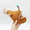 Johnsonii Lantern Melanocetus Fishdevil Fish Plush Toy Doll Accompany Gift
