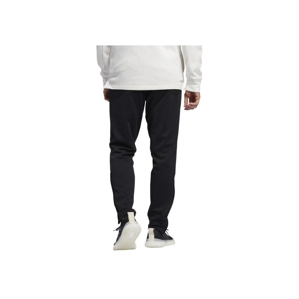 Adidas Game And Go Tapered Fitness Comfortable Jogging Solid Color Mid-Rise Knitted Sports Pants Men Bottoms Black FT2742