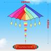 Children's Easy Fly Long-Tail Rainbow Kite