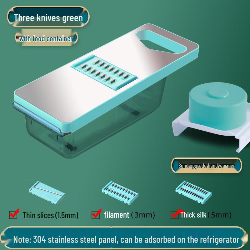 Stainless Steel Multifunctional Vegetable and Potato Shredder Grater