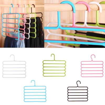 Pants Hangers Non Slip Space Saving Hangers Stainless Steel Clothes Hangers Closet Organizer