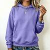 Women's Casual Hoodie with Pockets Loose Fit Pullover Top
