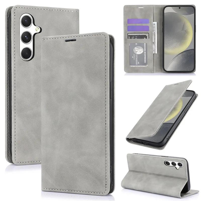 Phone Case for Samsung Galaxy A55 A35 A25 A15 A54 A34 A24 A14 A73 A53 A33 A13 A72 A52 A12 A51 Note 20 Ultra 10 Plus Wallet Cover