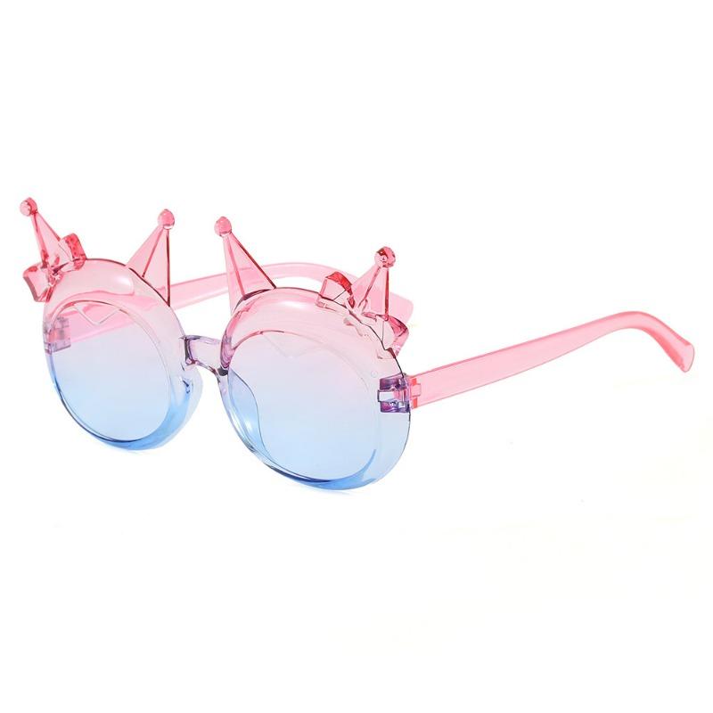 Children'S Transparent And Cute Sunscreen Sunshade Glasses New Style Fashionable Male And Female Baby Bow Sunglasses