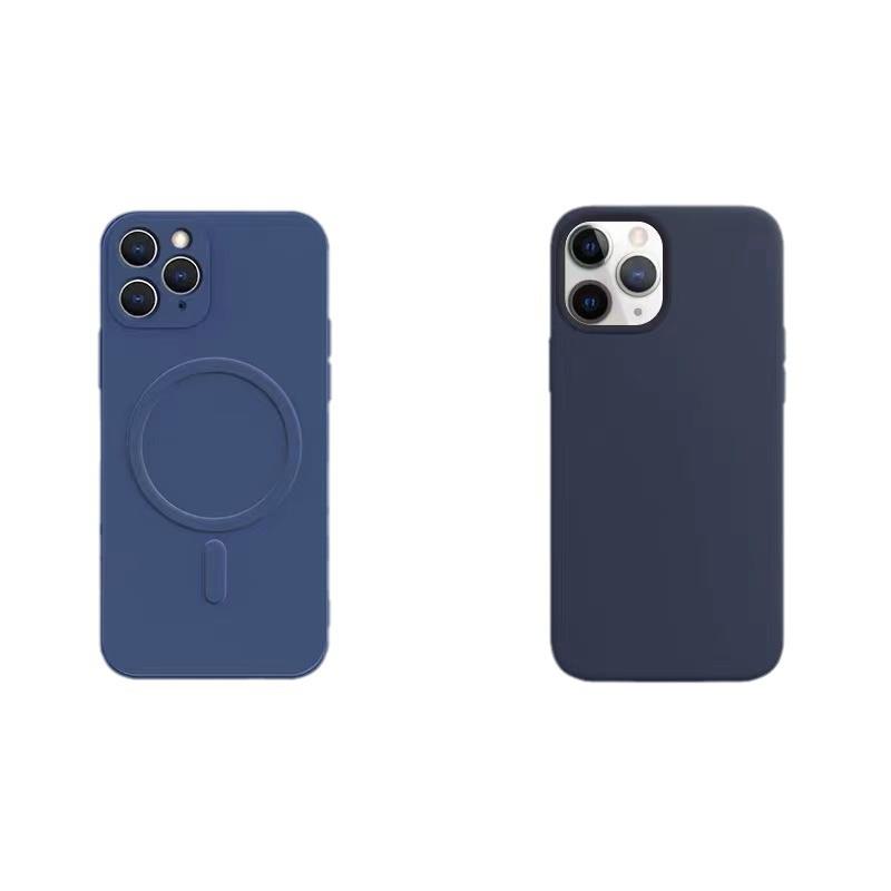 iPhone 15 Magnetic Liquid Silicone Magsafe Case for Apple 14ProMax. Protect your phone with this 12-piece set.