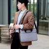 Fashionable Solid Color Laptop and iPad Handbag for Business Meetings