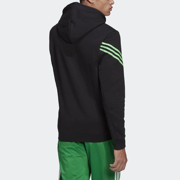 Adidas Originals Collaboration Sports Drawstring Hoodie Men Tops Black GS2631