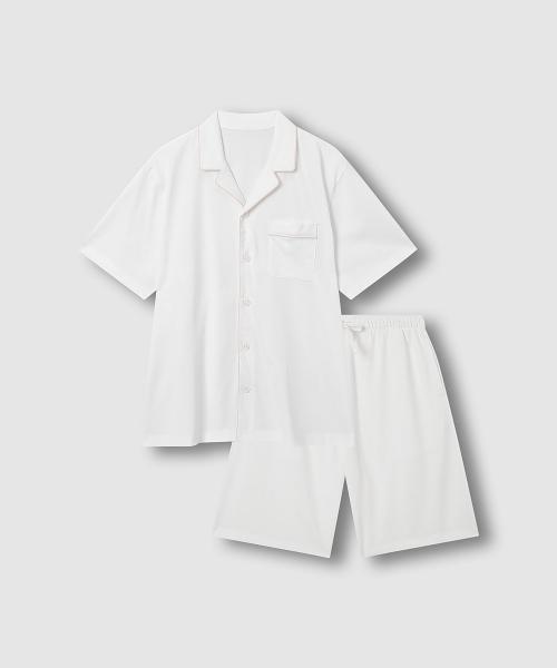 

[JAJU] AIR Cotton 5-Part Pajama Set [Shipped from Korea] 100% Authentic White - XL