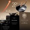 Sanhe Non-stick Round Bottom Iron Wok