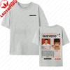 Rapper Quevedo Album 2026 Tour T Shirt Fashion Classic Hip Hop Streetwear Tee For Unisex Unisex Casual Oversized Tops