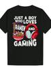 Men'S T-Shirt Featuring a Noodle Bowl And Ramen Headset Design, with The Slogan  For Those Who Love