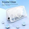 Strong Magnetic Magsafe Case For iPhone 16E Hybrid Shockproof Clear Cover For Iphone16 15 14 13 12 11 Pro Max Plus Case