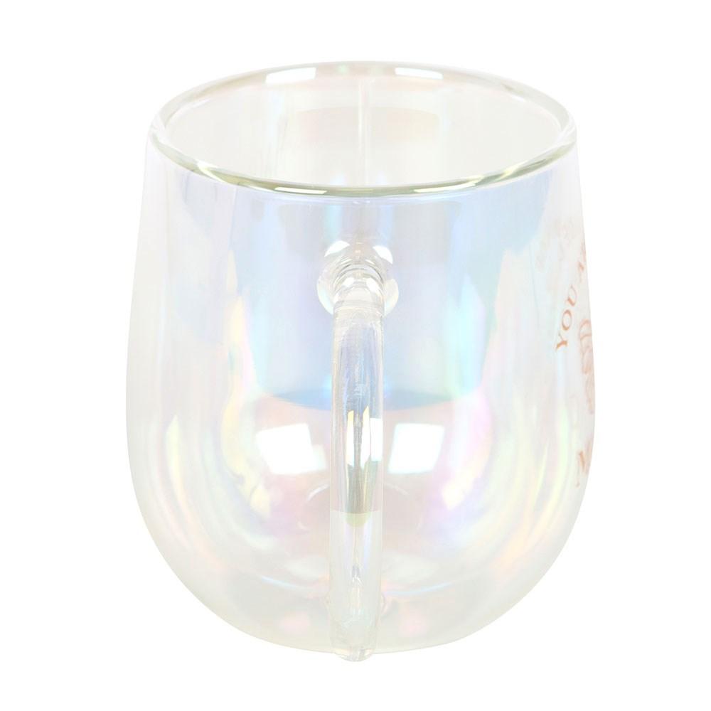 Something Different You Are Made Of Magic Iridescent Glass Mug