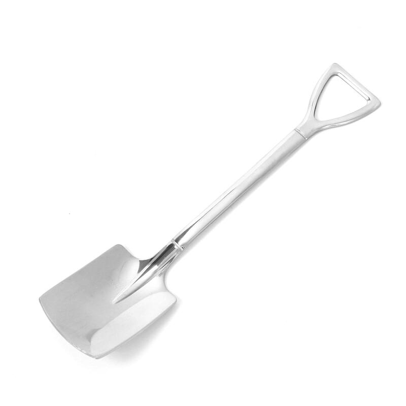 Wow Cafe Spatenförmiges Teelöffel-5-teiliges Set (Quadrat)